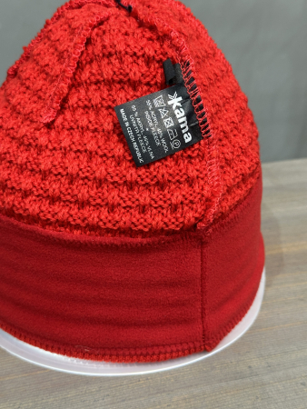 Шапки, кеппи, бейсболки Шапка Kama K36-104 Red Артикул 8591006075922, 8591006078855