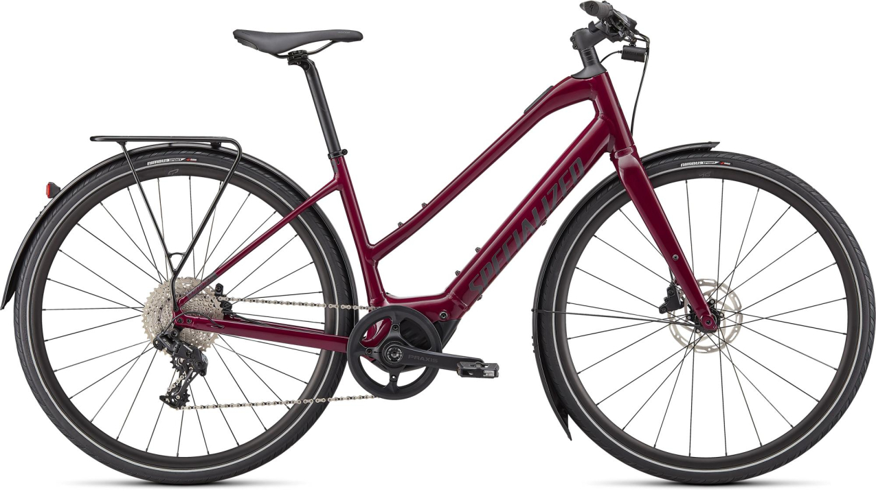 TURBO VADO - свой в городе! Specialized Turbo Vado SL 4.0 ST EQ 2023 Raspberry / Black Reflective Артикул 93923-5305, 93923-5302, 93923-5303, 93923-5304