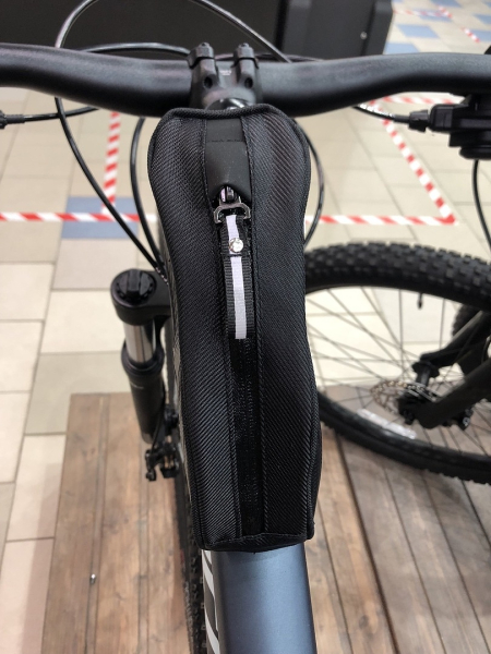 Сумки Велосумка на верхнюю трубу Topeak Fuel Tank (M) с отверстием под кабель аккумулятора Артикул 