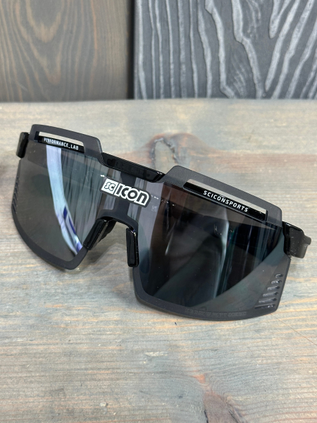 Очки Очки спортивные Scicon AeroWatt Foza оправа Black Gloss линза SCNPP Multimirror Silver Артикул 