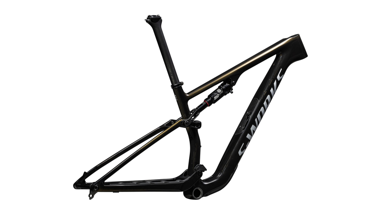 Рамы горных велосипедов рама Specialized S-Works Epic 8 2026 Gloss Carbon Gold Pearl / Metallic White Silver Артикул 70326-0003, 70326-0005, 70326-0002, 70326-0004