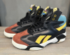 Кроссовки Кроссовки Reebok SHAQ ATTAQ core black/dark sable/luxe blue Артикул HR06038, HR06038.5, HR06036.5, HR06039, HR06037.5, HR06037
