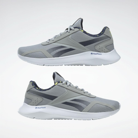 Кроссовки Кроссовки Reebok Energylux 2.0 pure grey 3/vector navy/acid yellow Артикул GW96966.5