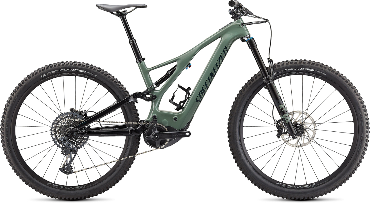 TURBO LEVO - лучшее из возможного! Specialized Turbo Levo Expert Carbon 29 2021 Sage Green / Forest Green Артикул 95221-3505, 95221-3504, 95221-3503, 95221-3502