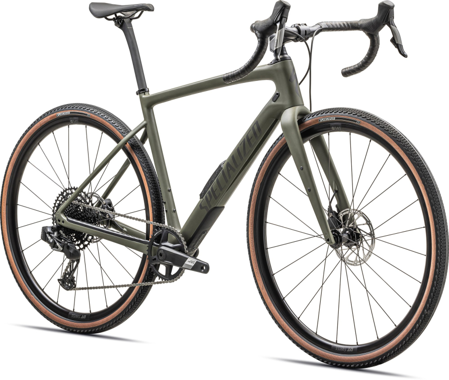 Гравийные велосипеды, комфорт плюс Specialized Diverge Comp Carbon 2025 Satin Oak Green / Smoke Артикул 95425-5458, 95425-5456, 95425-5454, 95425-5461, 95425-5449, 95425-5452