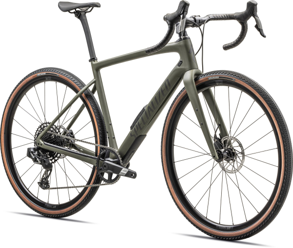 Specialized Diverge Comp Carbon 2025 Satin Oak Green / Smoke