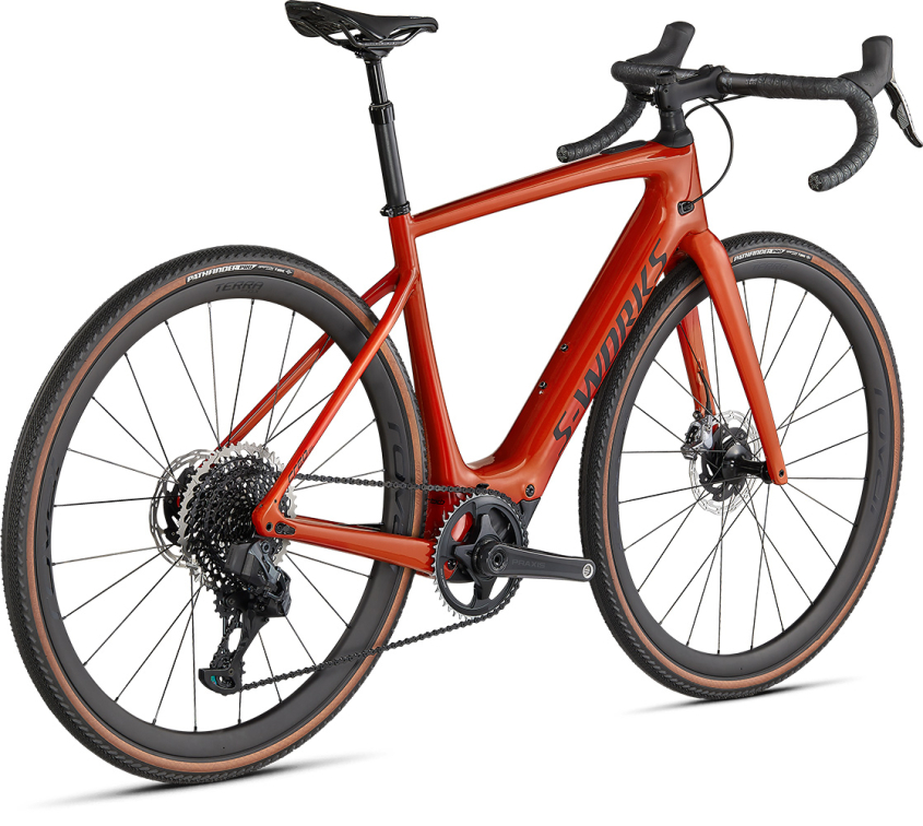 TURBO CREO - теперь 200 км реально! Specialized S-Works Turbo Creo SL Carbon EVO 2022 Gloss Redwood/Satin Carbon Артикул 98121-0105, 98121-0104, 98121-0102, 98121-0106, 98121-0103