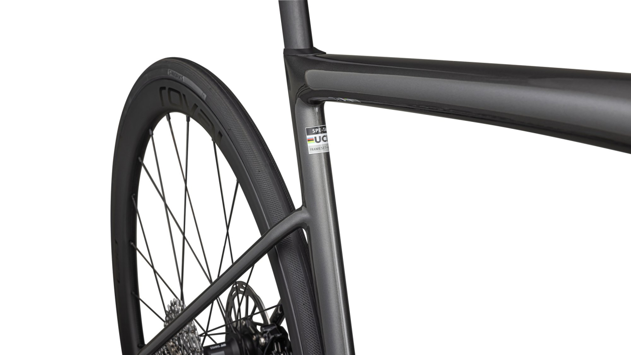 Шоссейные велосипеды Specialized Tarmac SL8 Expert 2024 Gloss Smoke / Obsidian Артикул 94924-3061, 94924-3049, 94924-3056, 94924-3054, 94924-3052, 94924-3044, 94924-3058