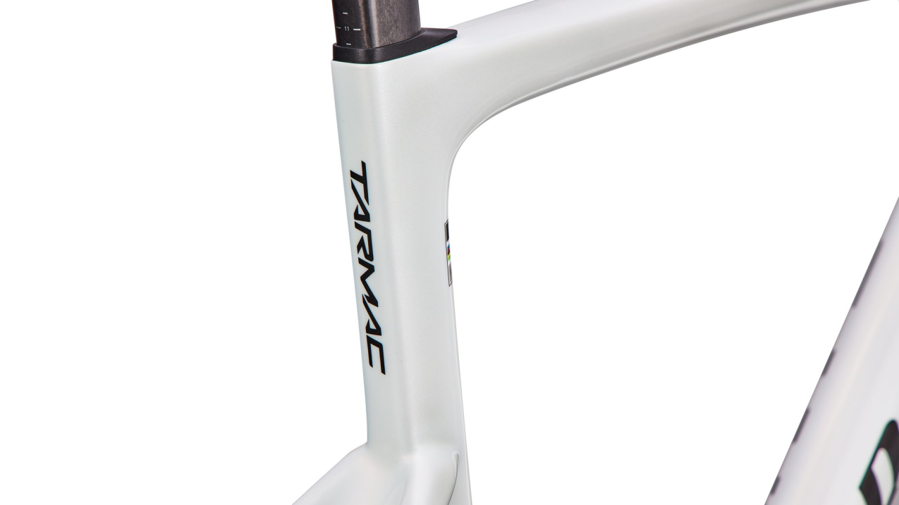 S-WORKS велосипеды шоссе рама Specialized S-Works Tarmac SL9 FRMSET 2027 Gloss Metallic White Silver / Gold Pearl / Metallic Артикул 74927-1458, 74927-1456, 74927-1452, 74927-1449, 74927-1454, 74927-1461