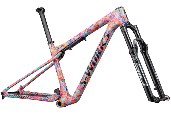 S-WORKS горные велосипеды рама Specialized S-Works Epic World Cup 2024 Gloss Lagoon Blue / Purple Orchid / Blaze Impasto Артикул 73123-0203, 73123-0201, 73123-0202, 73123-0204, 73123-0205