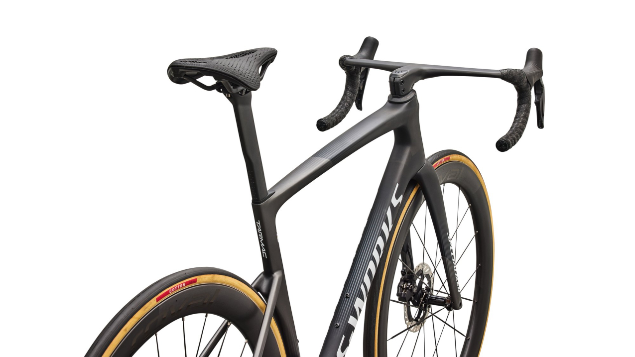 S-WORKS велосипеды шоссе Specialized S-Works Tarmac SL9 Di2 2027 Satin Carbon / Gloss White Артикул 94927-0256, 94927-0249, 94927-0254, 94927-0258, 94927-0252, 94927-0261