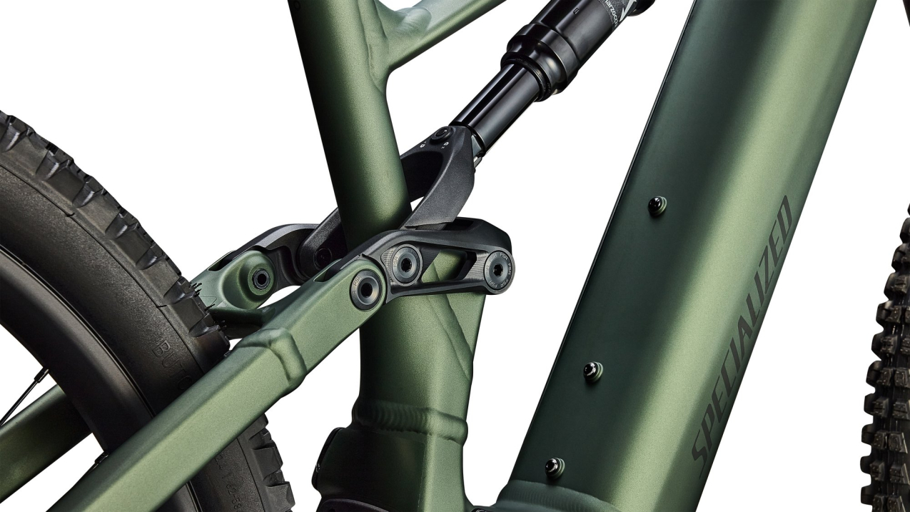 TURBO LEVO - лучшее из возможного! Specialized Turbo Levo 4 Alloy SRAM Eagle 70 T-Type 2026 Satin Cypress Metallic / Dark Moss Green Артикул 95226-7505, 95226-7502, 95226-7501, 95226-7503, 95226-7506, 95226-7504