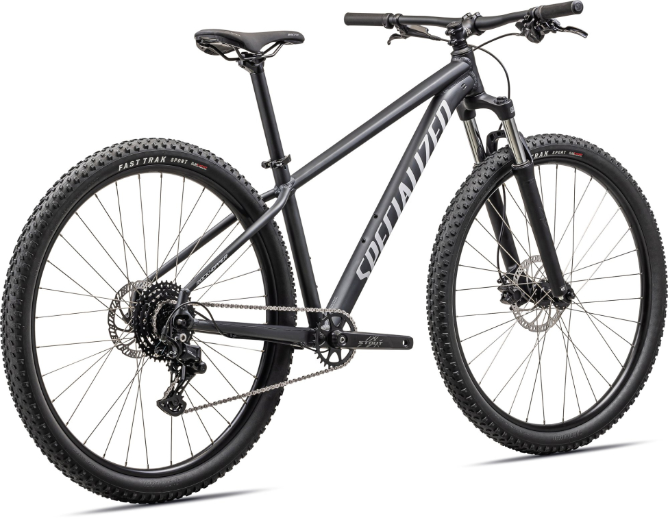 Купить Specialized Rockhopper Sport 29 2025 Satin Black Liquid Metal / White Артикул 91825-6203, 91825-6204, 91825-6202, 91825-6205, 91825-6206