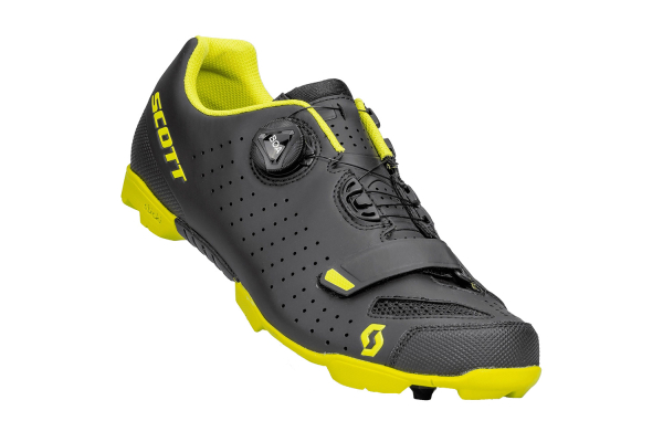 Велотуфли MTB Scott Comp Boa matt black/sulphur yellow
