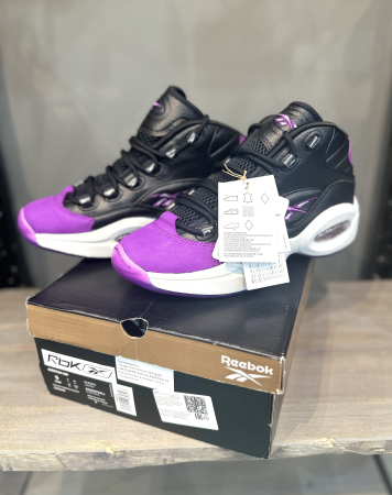 Кроссовки Кроссовки Reebok Question Mid core black/aubergine/pure grey 1 Артикул GX024010.5, GX02407.5, GX024012.5, GX02409, GX02406.5, GX02408, GX02406, GX02407, GX024011.5, GX02409.5, GX024010
