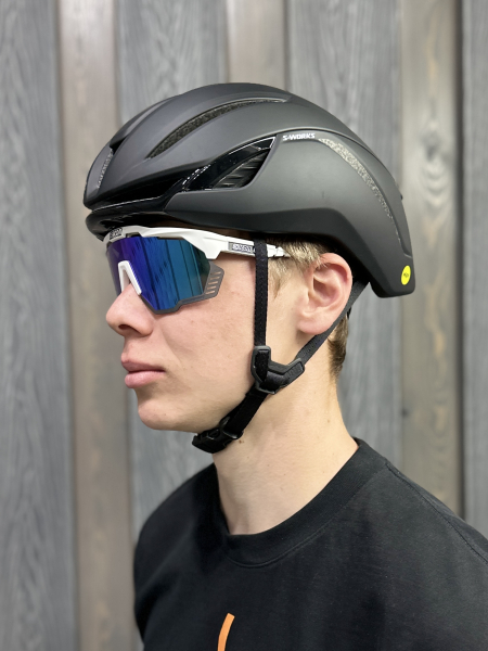 Очки Очки спортивные Scicon AeroShade Kunken оправа White Gloss линза SCNPP Multimirror Blue Артикул 
