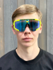 Очки Очки спортивные Scicon AeroScope оправа Yellow Fluo линза SCNPP Multimirror Blue + Clear Артикул 