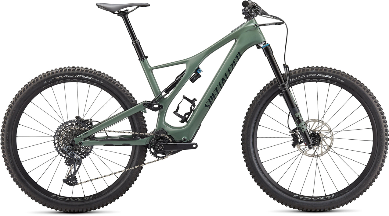 TURBO LEVO - лучшее из возможного! Specialized Turbo Levo SL Expert 2021 Gloss Sage / Forest Green Артикул 96821-3202, 96821-3203, 96821-3205, 96821-3204
