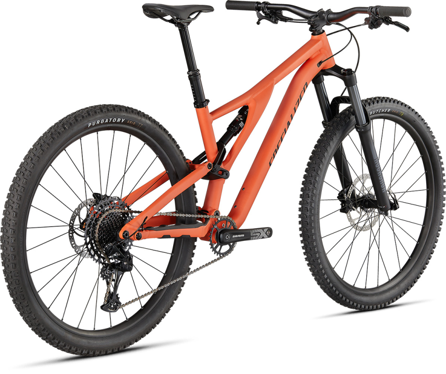 Купить Specialized Stumpjumper Alloy 2021 Satin Blaze / Black Артикул 93321-7106, 93321-7102, 93321-7105, 93321-7103, 93321-7104, 93321-7101