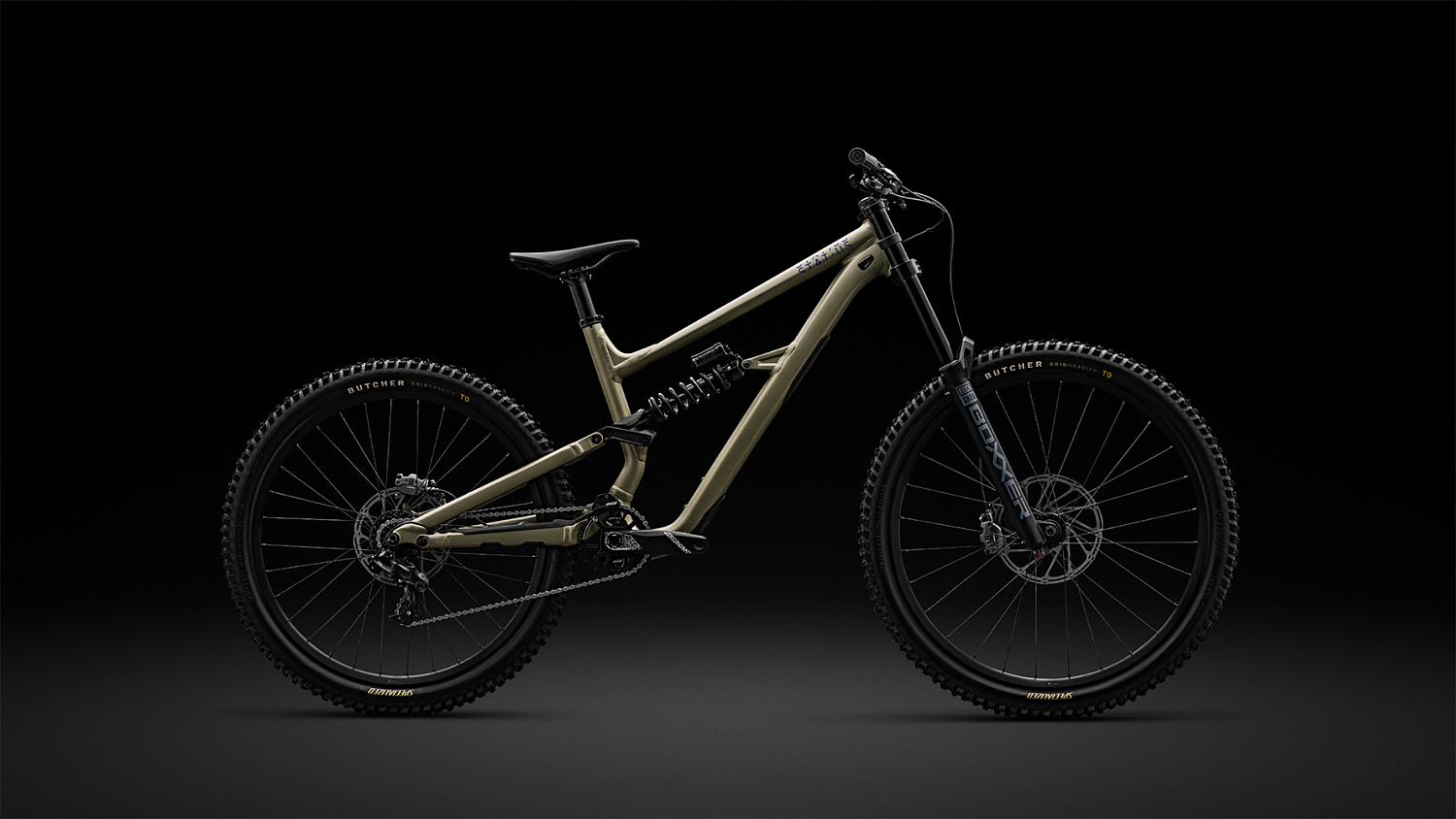 Specialized STATUS 2 170 DH 2024 Satin Metallic Spruce / Purple Haze