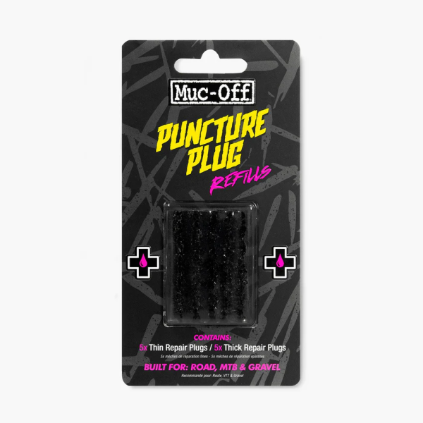 жгуты для ремонта бескамерных колес muc-off 20132 puncture plugs refill pack