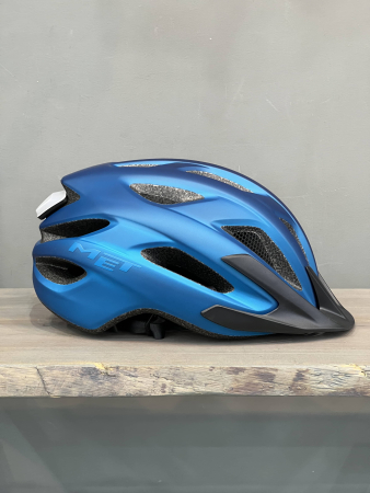 Шлемы Шлем Met Crossover MIPS Metallic Blue Артикул 3HM151CE00XLBL1, 3HM151CE00UNBL1