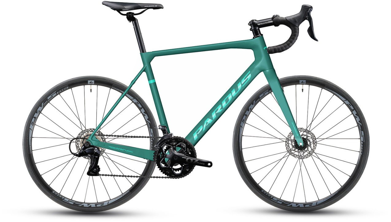 Шоссейные велосипеды Pardus Robin Sport MD Sora 2023 Циан Артикул ParRobSPMD.Sora.23.GnLBl.M