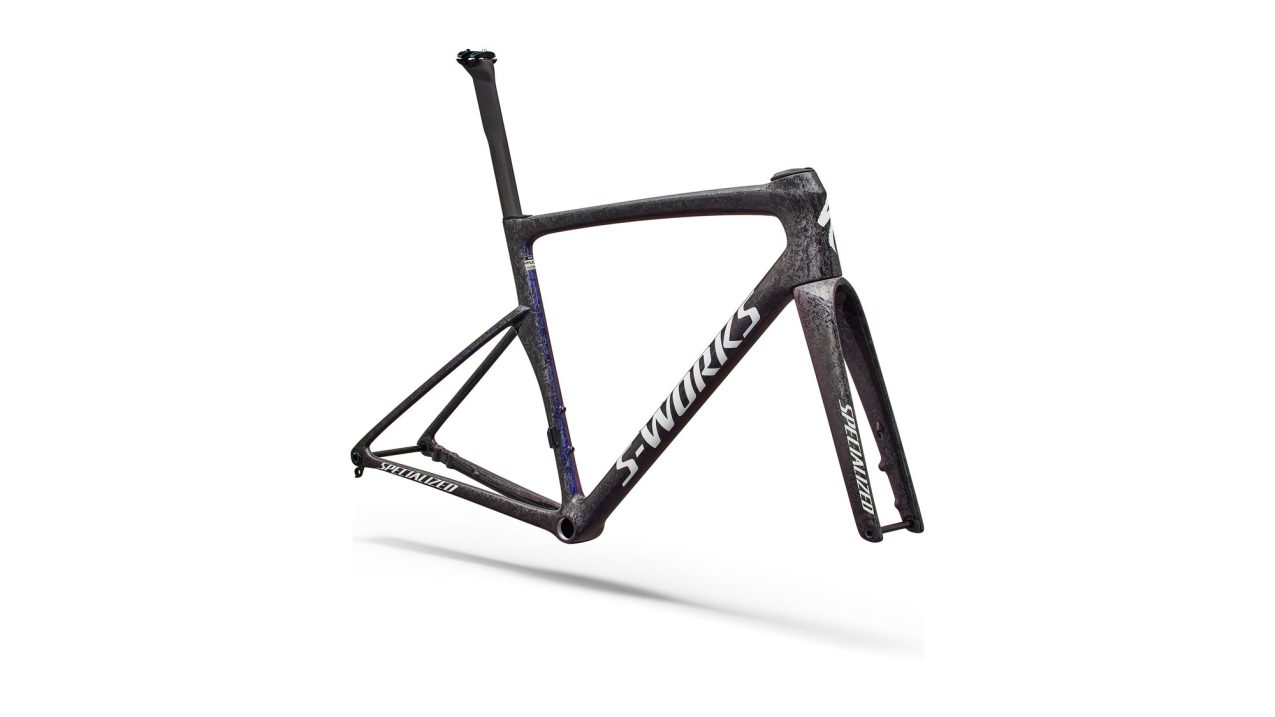S-WORKS велосипеды шоссе рама Specialized S-Works Tarmac SL9 FRMSET 2027 Gloss Carbon / Blue to Red Chameleon / Gloss White Артикул 74927-0456, 74927-0452, 74927-0461, 74927-0458, 74927-0454, 74927-0449