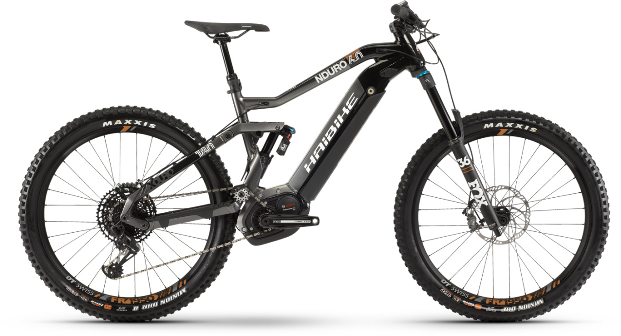 Электровелосипеды с двигателем Bosch, Yamaha, Shimano HAIBIKE XDURO NDURO 6.0 i500Wh 12 s.GX Eagle 2019 / черный Артикул 4541114944