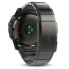 Спортивные часы Garmin Fenix 5x Sapphire серые с металлическим браслетом Артикул 010-01733-03