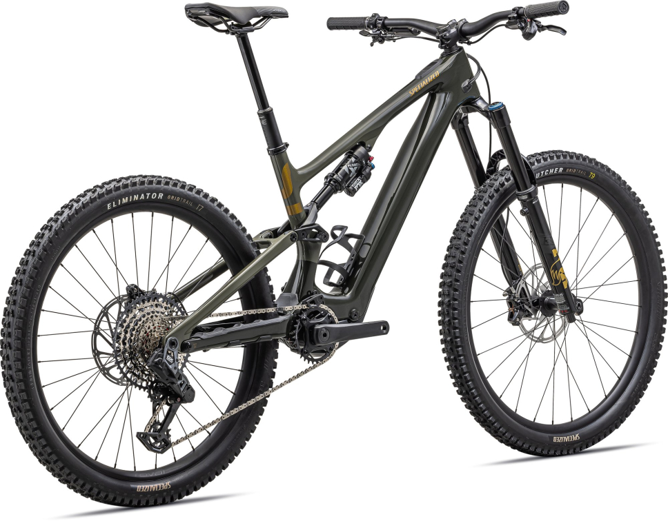 TURBO LEVO - лучшее из возможного! Specialized Turbo Levo SL Expert Carbon 2024 Gloss Dark Moss / Oak Green / Harvest Gold Артикул 96824-3002, 96824-3004, 96824-3006, 96824-3005, 96824-3003, 96824-3001