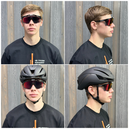 Очки Очки спортивные Scicon AeroShade Kunken оправа Black Gloss линза SCNPP Multimirror Red Артикул 