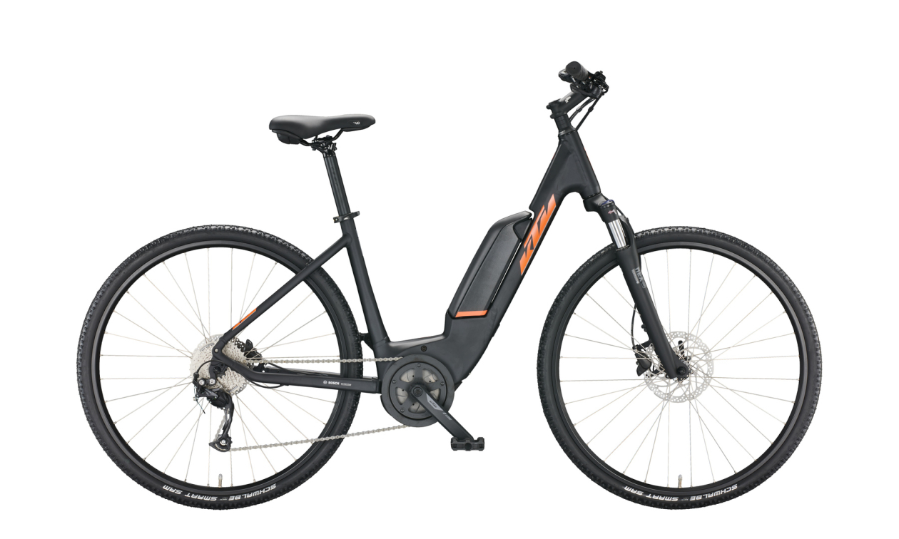 Электровелосипеды Premium KTM Macina Cross A410 US 2023 Черный Артикул 022354503, 022354506, 022354511