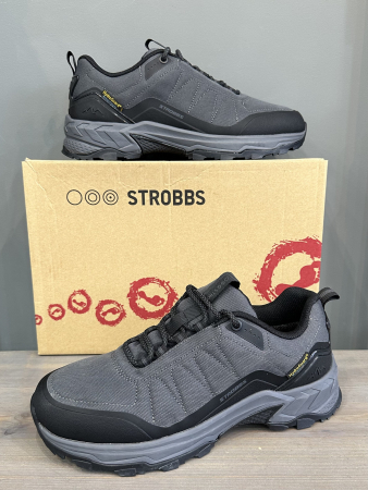 Кроссовки Кроссовки Strobbs C3607-1 серый Артикул C3607-1-45, C3607-1-44, C3607-1-41, C3607-1-43, C3607-1-42