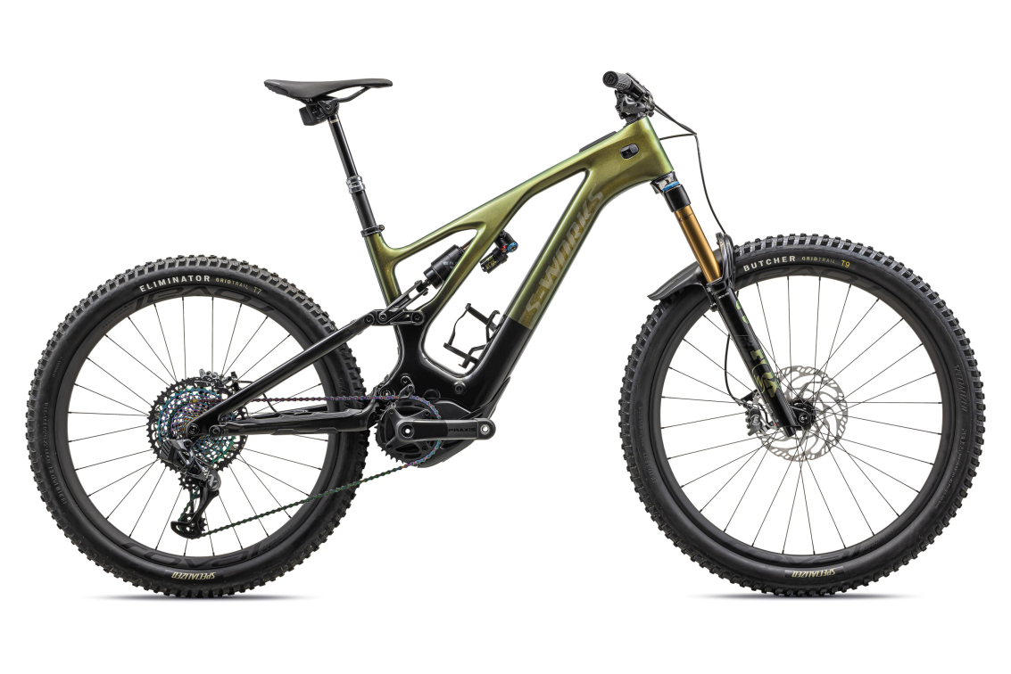 TURBO LEVO - лучшее из возможного! Specialized S-Works Turbo Levo 29/27 2023 Gloss Gold Pearl / Carbon / Gold Pearl Артикул 95223-0304, 95223-0305, 95223-0303, 95223-0302, 95223-0306