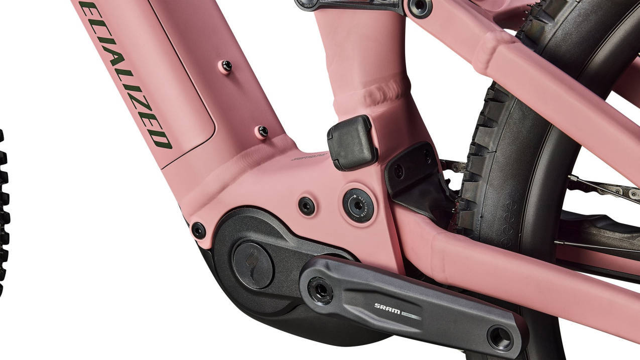 TURBO LEVO - лучшее из возможного! Specialized Turbo Levo 4 Comp Alloy SRAM Eagle 90 T-Type 2026 Satin Dusky Pink / Cypress Metallic Артикул 95226-5403, 95226-5401, 95226-5404, 95226-5402, 95226-5406, 95226-5405