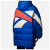 Куртки Куртка Reebok VECTOR LONG DOWN Jacket vector blue/classic white/vector red Артикул HG8933XS, HG8933S, HG8933XL, HG8933M, HG8933L