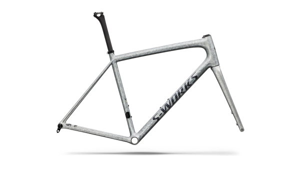 рама specialized s-works aethos 2 fact 12r carbon 2026 gloss silver blurred impasto