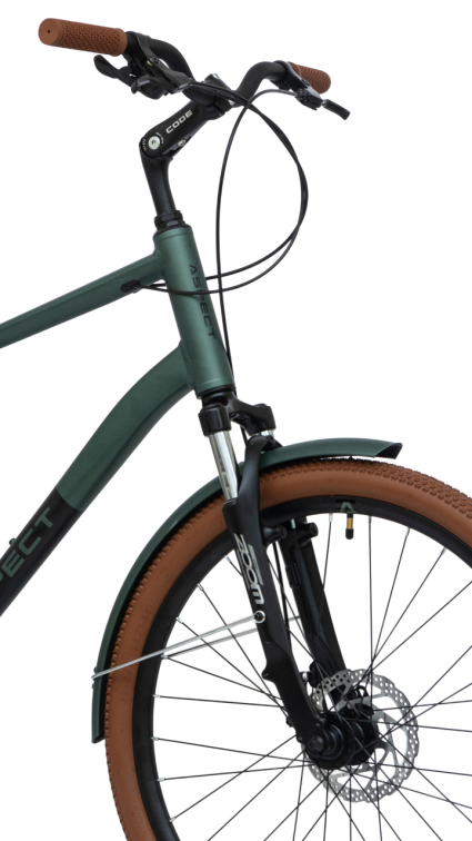 Круизеры и комфортные велосипеды Aspect Weekend 26 2026 Зеленый Артикул 4660447850895, 4660447850901