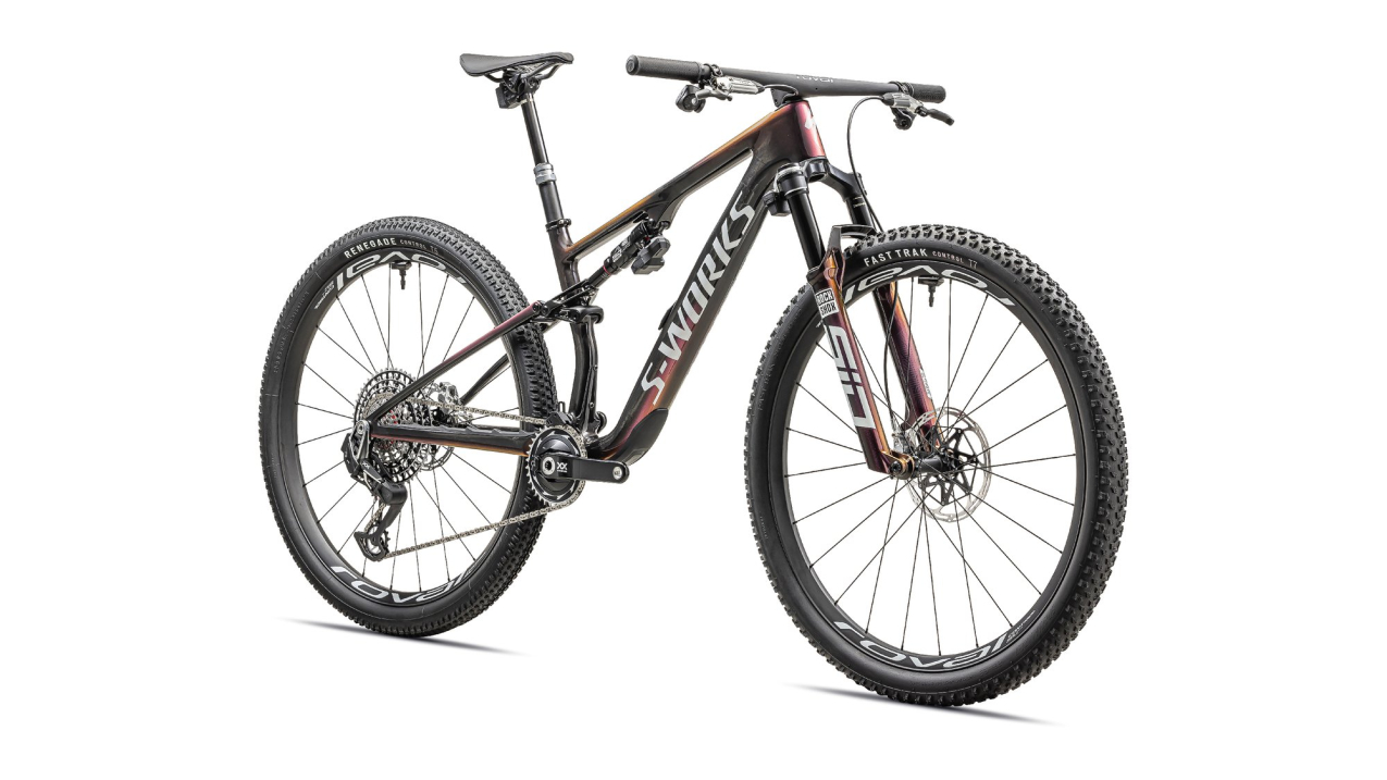 S-WORKS горные велосипеды Specialized S-Works Epic 8 2024 Gloss Carbon/Metallic Vivid Pink/Viavi Magenta Gold/Metallic Артикул 90324-0003, 90324-0002, 90324-0005, 90324-0004
