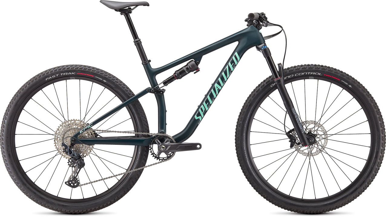 Купить Specialized Epic Evo 2021 Satin Forest Green / Oasis Артикул 94821-7202, 94821-7204, 94821-7203, 94821-7201, 94821-7205