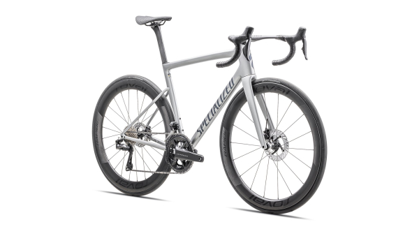 Specialized Tarmac SL8 Pro - Ultegra Di2 2025 Gloss Liquid Silver / Satin Blue Pearl / Black Liquid