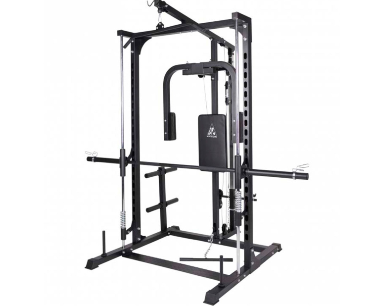 Мультистанции Силовой комплекс DFC HomeGym со скамьей D943 Артикул 