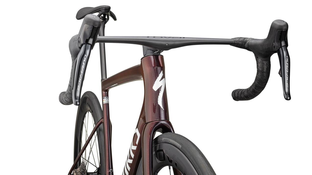 S-WORKS велосипеды шоссе Specialized S-Works Tarmac SL8 Dura-Ace Di2 2025 Gloss Solidity / Red To Black Pearl / Metallic Whit Артикул 94925-0154, 94925-0161, 94925-0158, 94925-0152, 94925-0149, 94925-0156