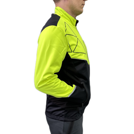 Куртки Куртка Fischer Softshell Light black/yellow Артикул 4680162763461, 4680162763454