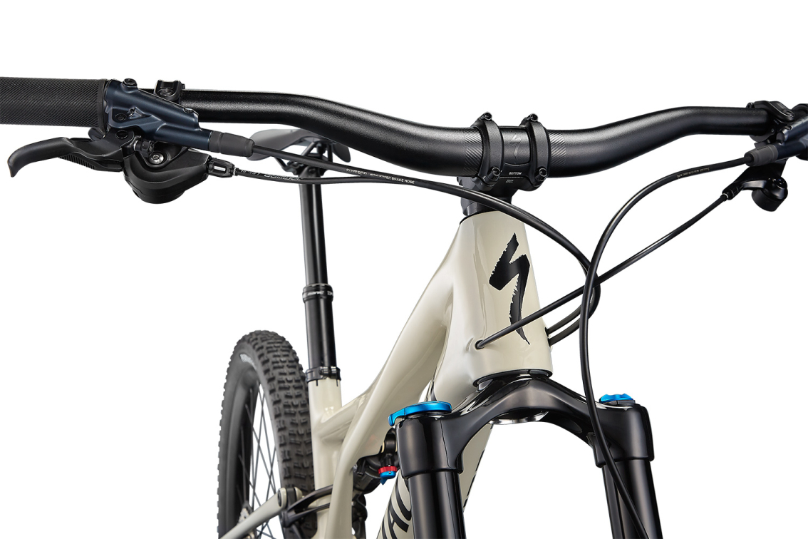 Купить Specialized Stumpjumper Comp Carbon 2021 Gloss White Mountains / Black Артикул 93321-5106, 93321-5103, 93321-5105, 93321-5102, 93321-5104, 93321-5101