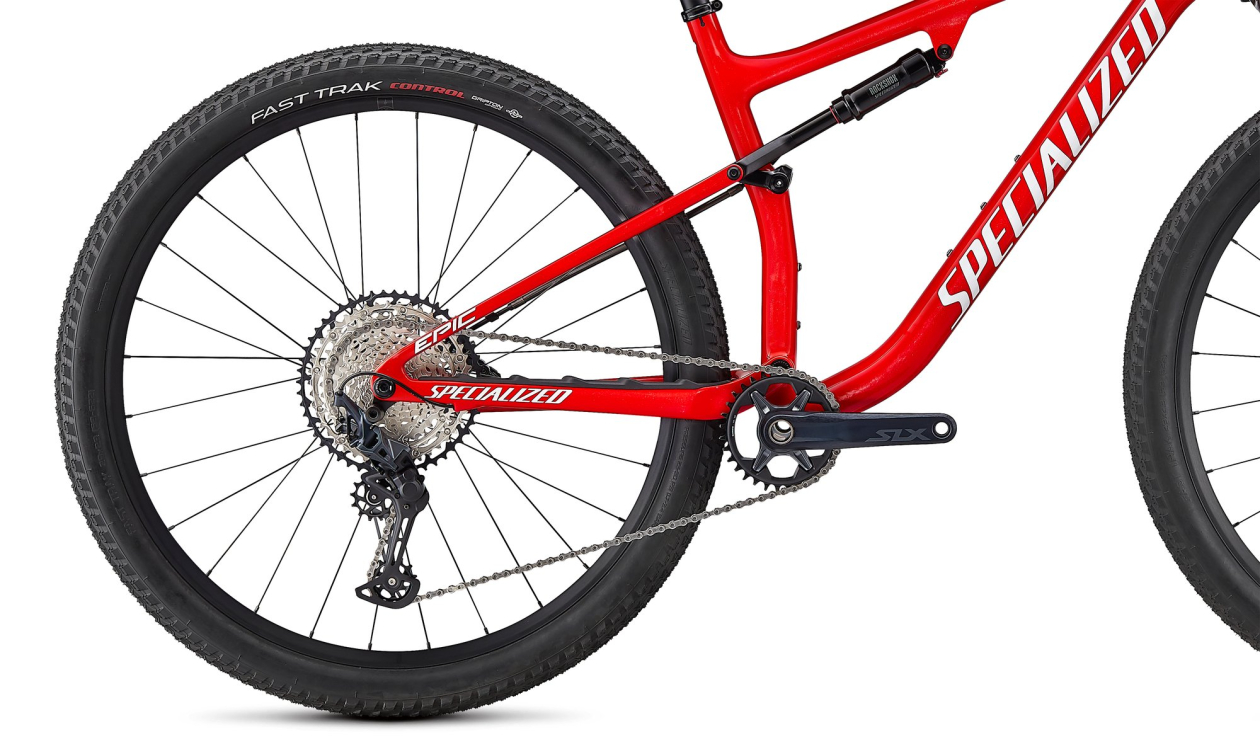 Купить Specialized Epic Comp 2021 Gloss Flo Red w/Red Ghost Pearl/Metallic White Silver BR Артикул 97620-5405, 97620-5404, 97620-5402, 97620-5403, 97620-5401