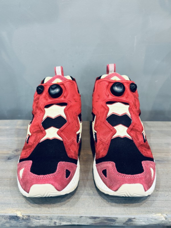 Кроссовки Кроссовки Reebok Instapump Fury 95 Street Fighter rich magma/sulfur dust/core black Артикул GZ95416, GZ95416.5, GZ954113, GZ954111, GZ954111.5, GZ95417.5, GZ954112, GZ95417, GZ954110, GZ954110.5, GZ95419.5, GZ954114.5, GZ95418.5, GZ95418, GZ95419, GZ95415.5, GZ95414.5, GZ95415