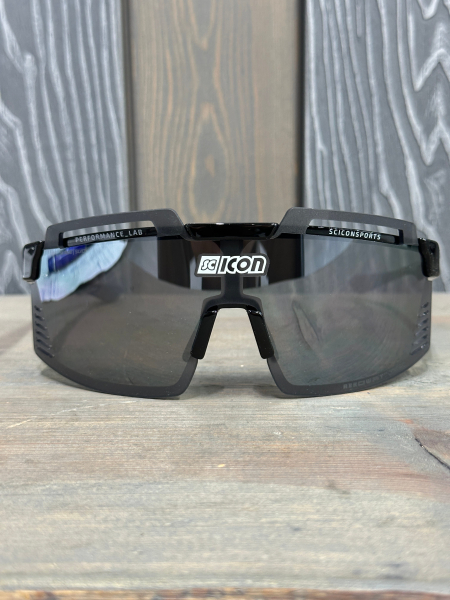 Очки Очки спортивные Scicon AeroWatt Foza оправа Black Gloss линза SCNPP Multimirror Silver Артикул 