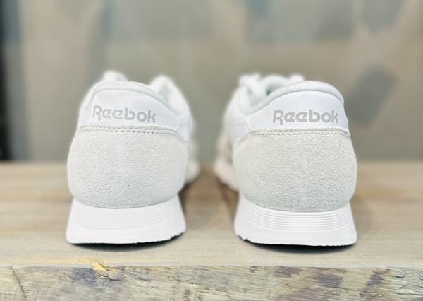 Кроссовки Кроссовки Reebok Classic Nylon white/white/light grey Артикул FV15936, FV15935, FV159313, FV15939.5, FV159310, FV15937, FV15939, FV159311.5, FV159312.5, FV159314, FV159310.5, FV159311, FV15938.5, FV15937.5, FV159312, FV15938